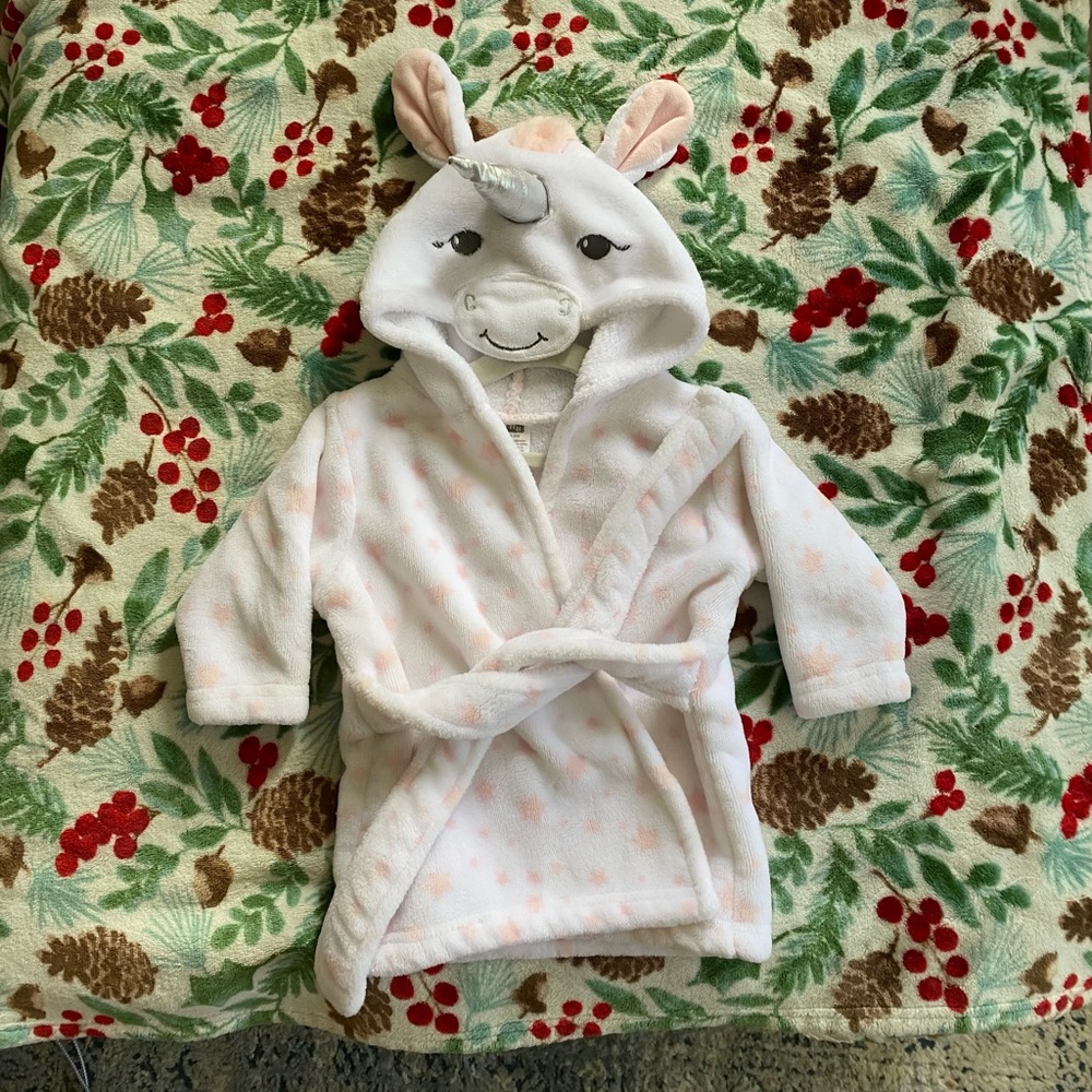 Unicorn bath robe